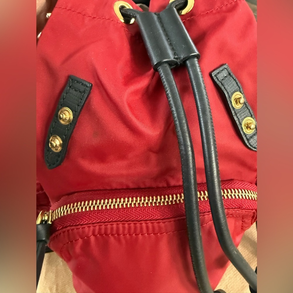 Burberry Red Rucksack/Backpack - Picture 9 of 14